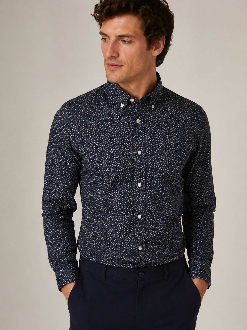 Club Monaco 100% Cotton Button-Down